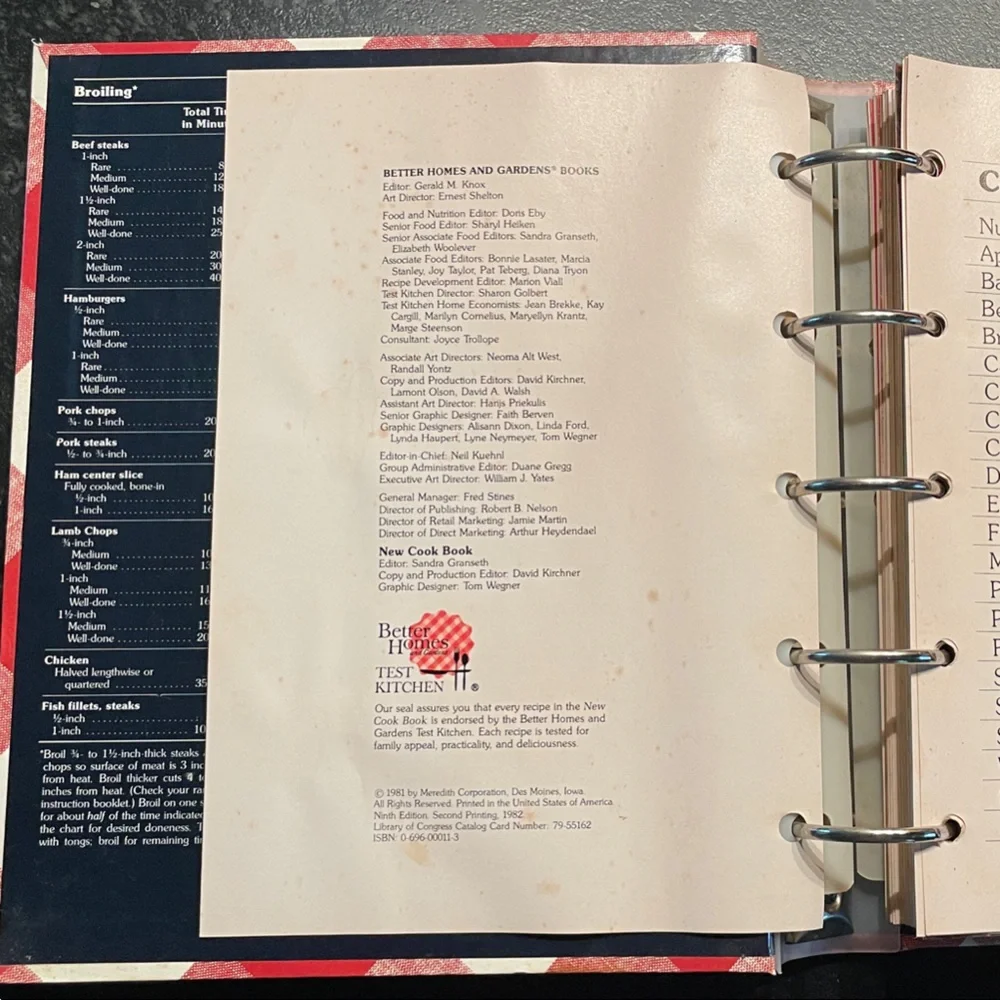 "Better Homes And Gardens New Cookbook," 1982 - Picture 7 of 10